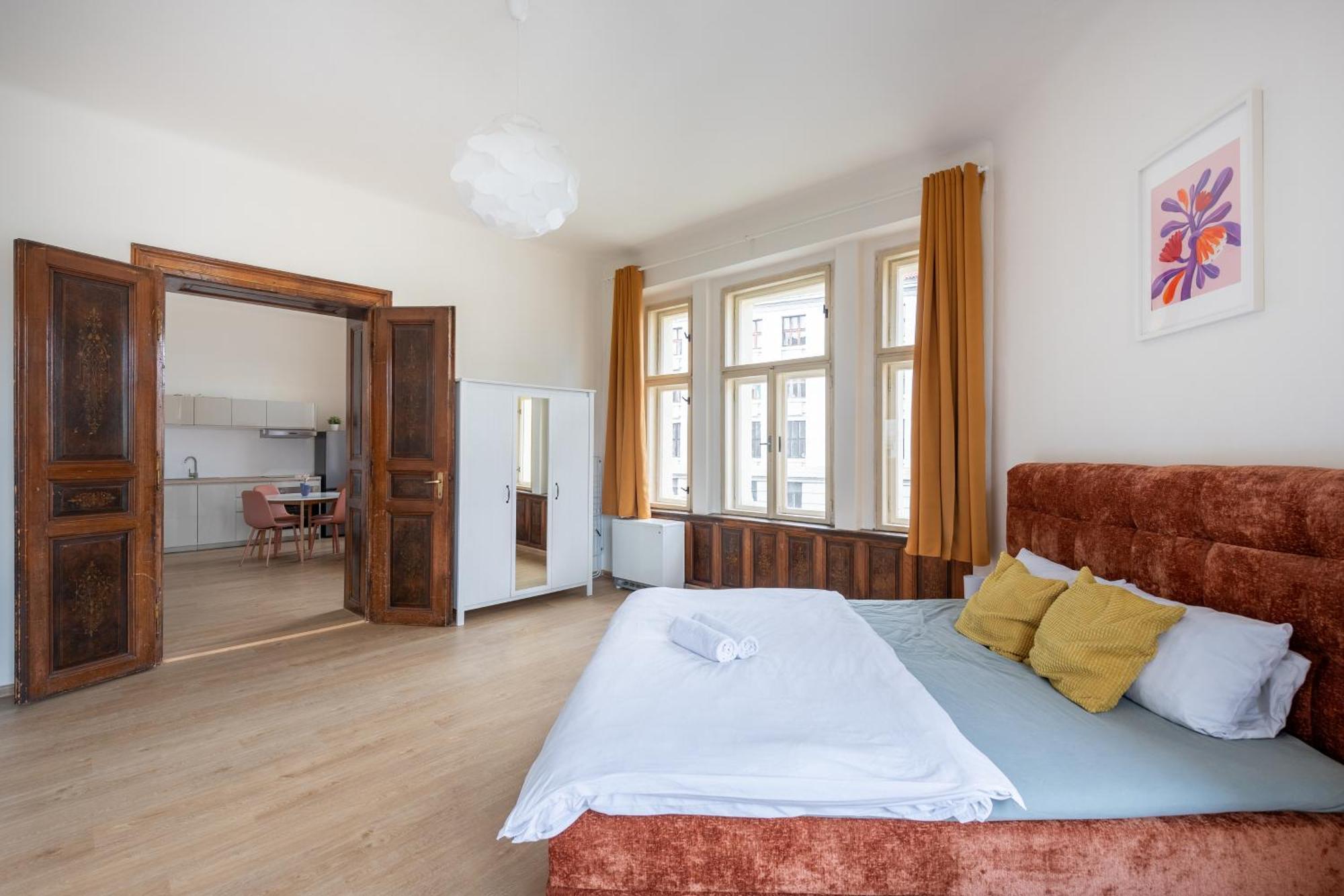 Tesnov Residence Apartments Prága Kültér fotó