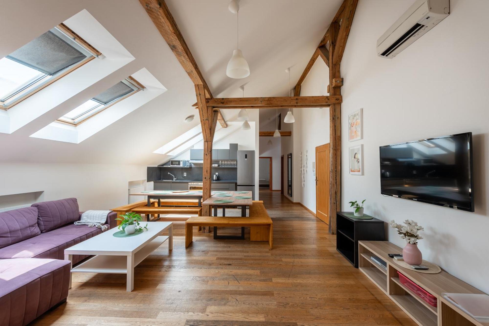 Tesnov Residence Apartments Prága Kültér fotó