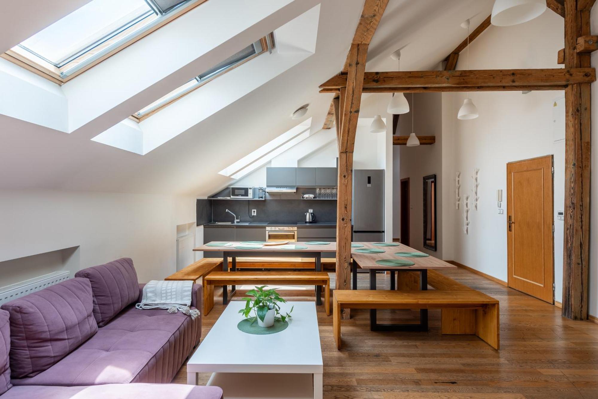 Tesnov Residence Apartments Prága Kültér fotó
