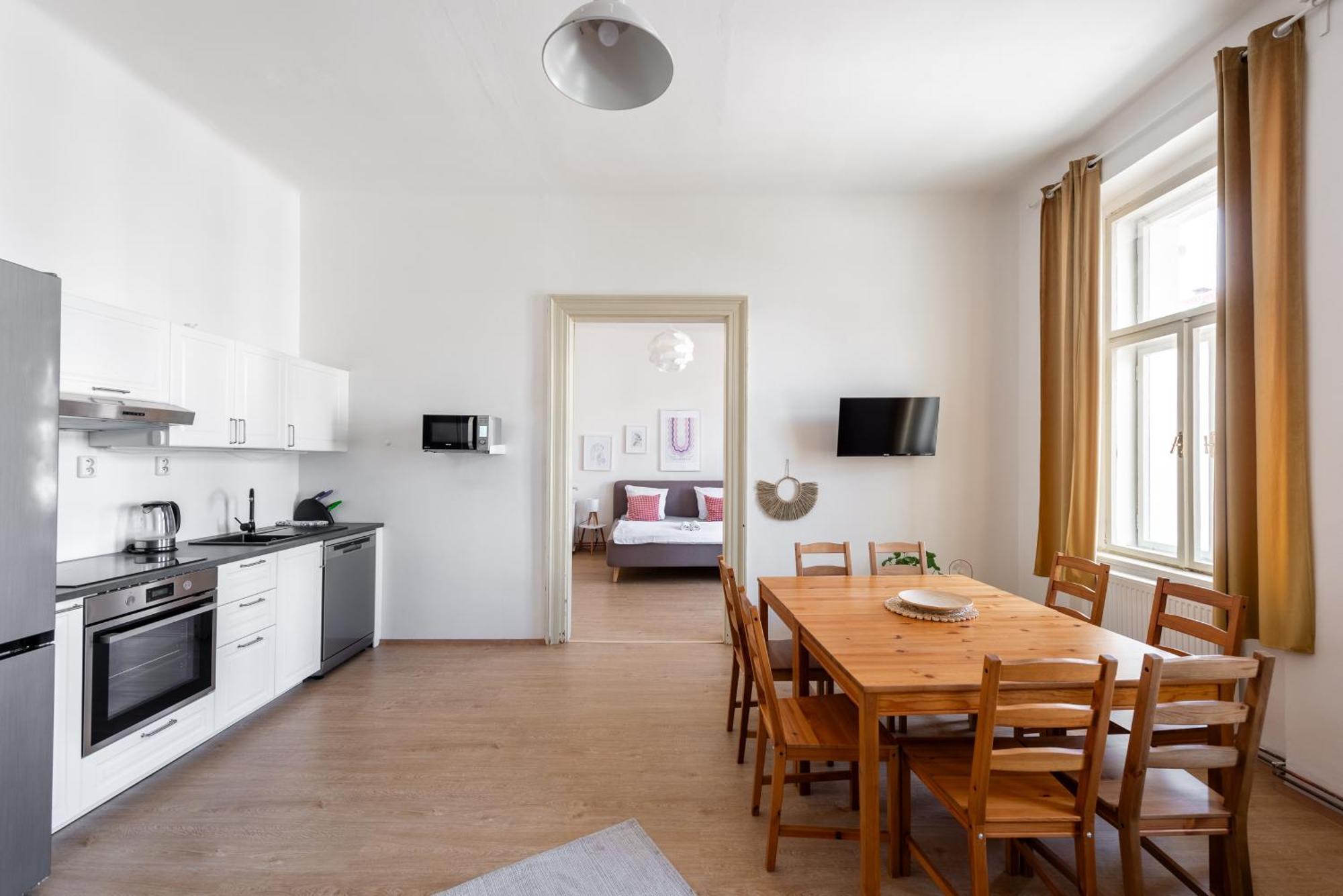 Tesnov Residence Apartments Prága Kültér fotó