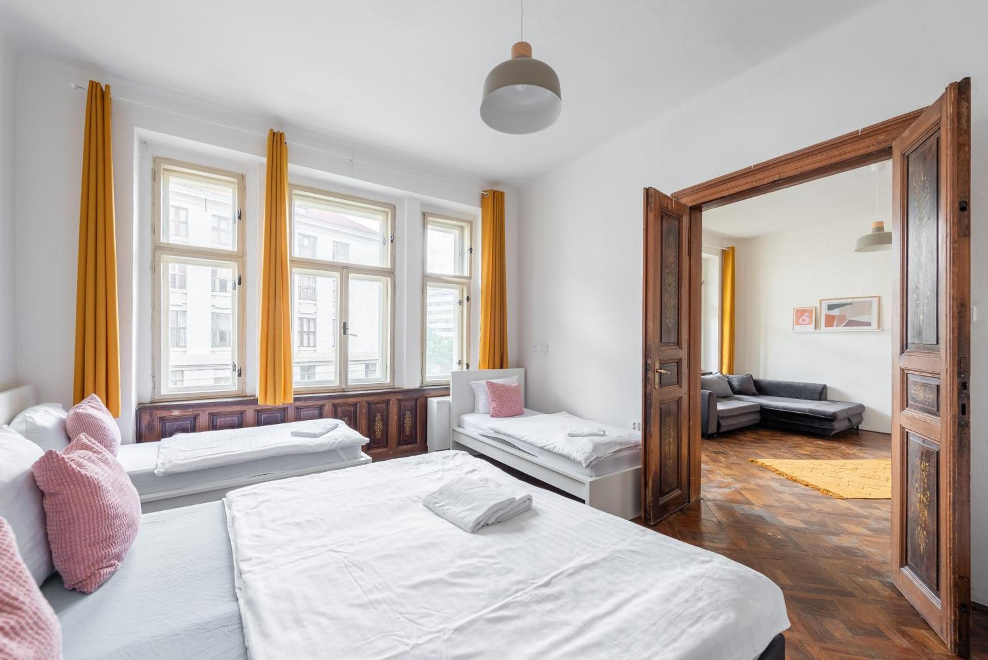 Tesnov Residence Apartments Prága Kültér fotó