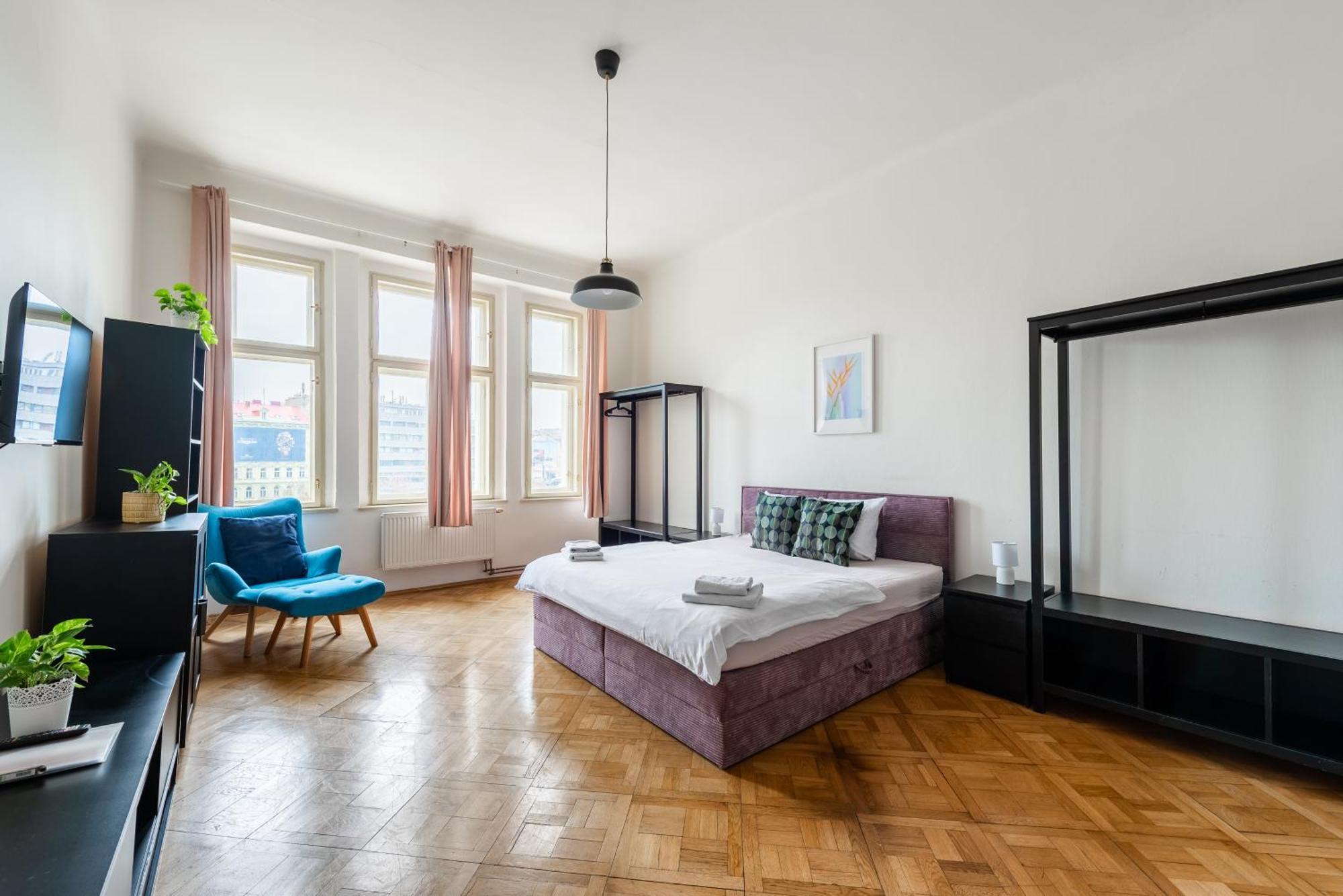 Tesnov Residence Apartments Prága Kültér fotó