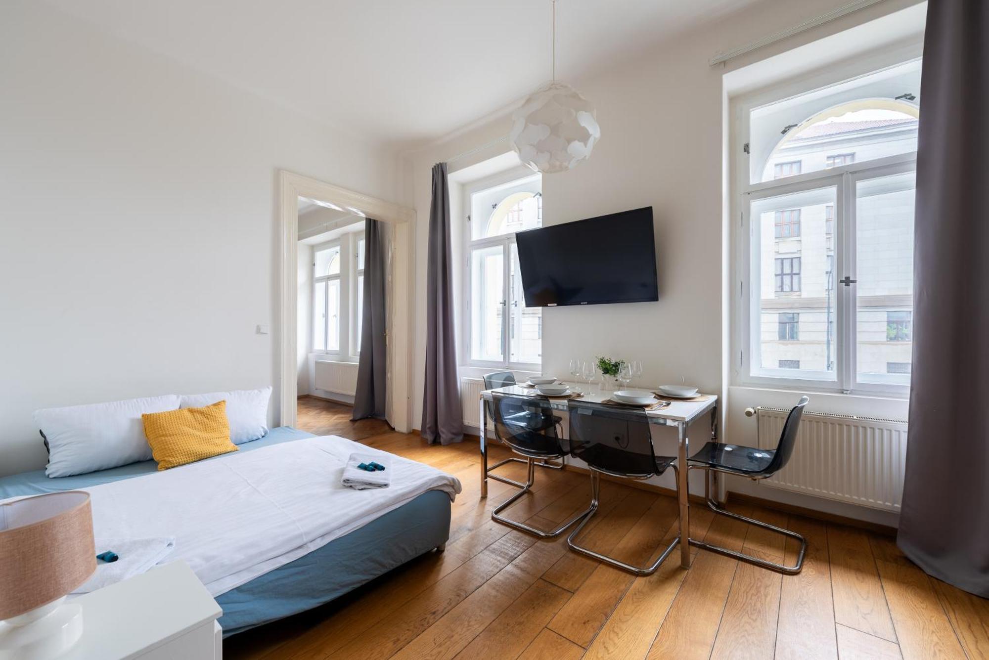 Tesnov Residence Apartments Prága Kültér fotó