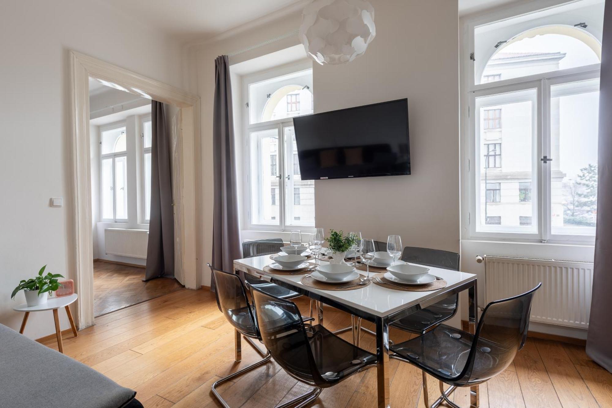 Tesnov Residence Apartments Prága Kültér fotó