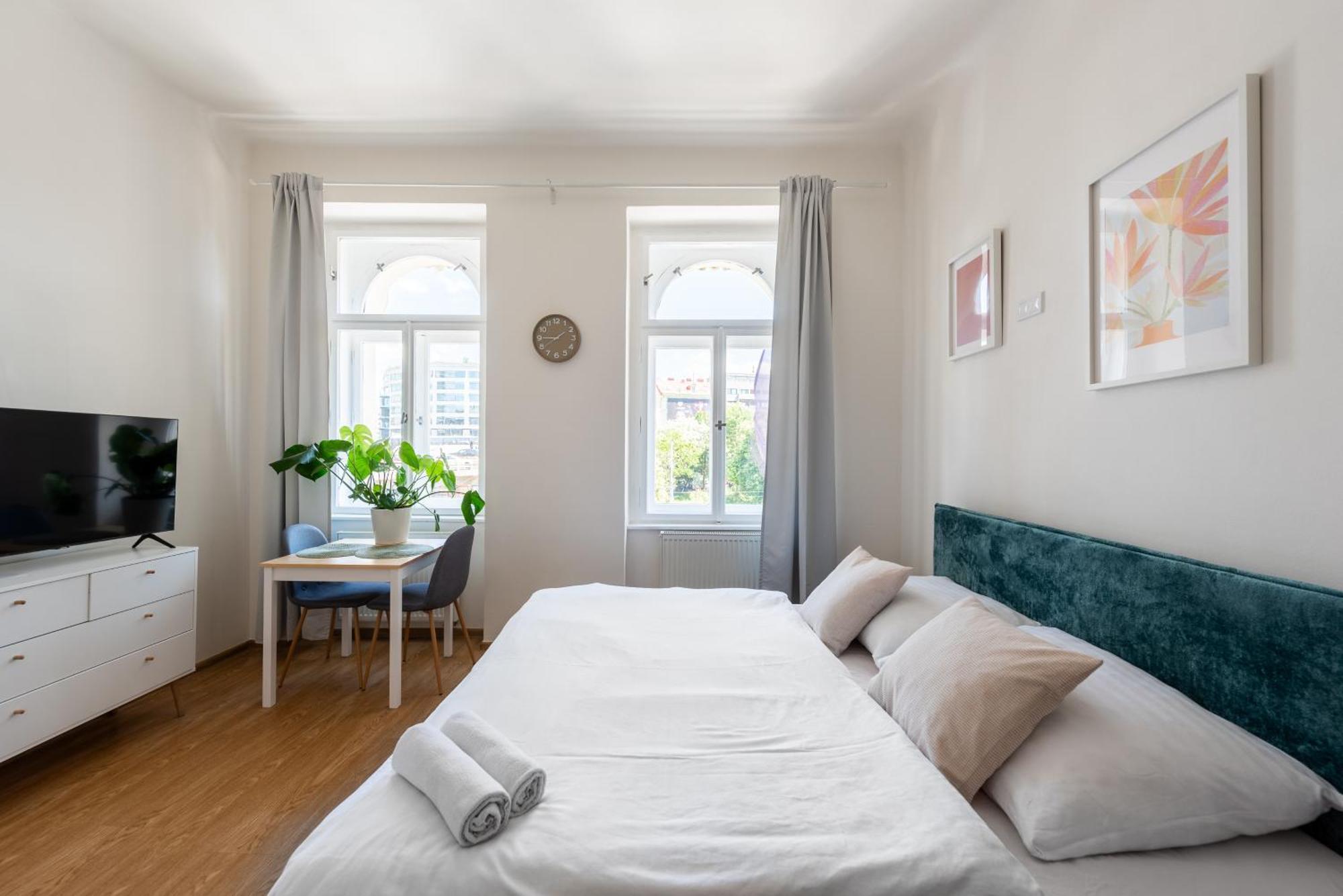 Tesnov Residence Apartments Prága Kültér fotó